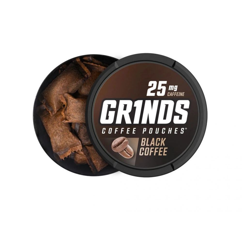 Kávové sáčky BLACK COFFEE 25mg - GRINDS