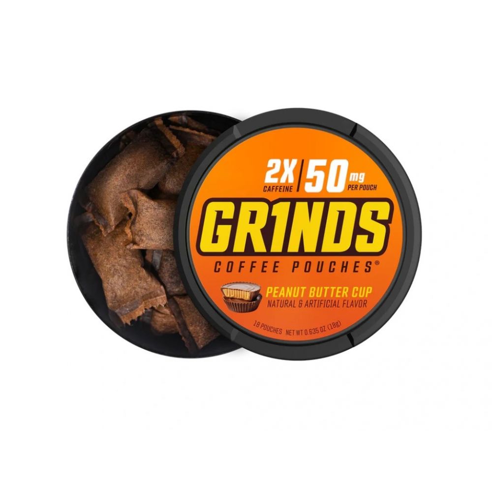 Kávové sáčky PEANUT BUTTER CUP 50mg - GRINDS