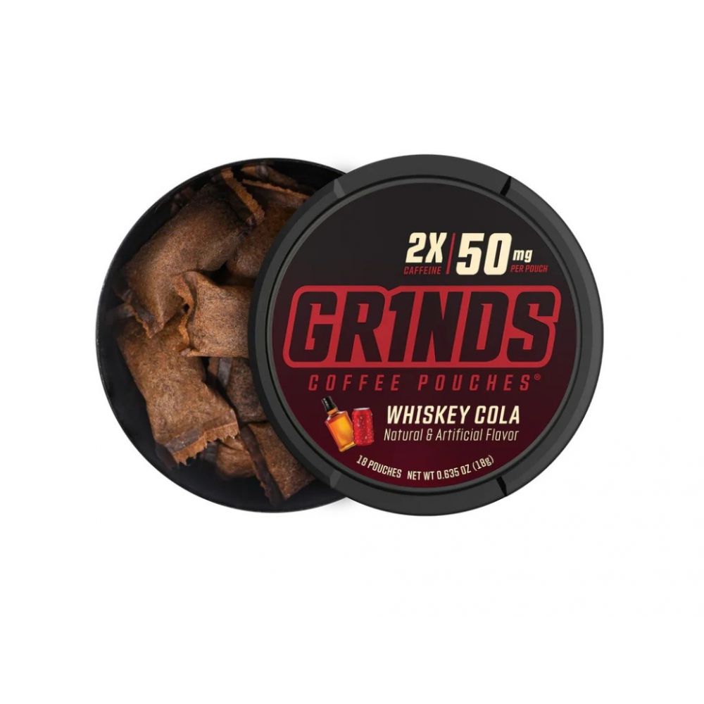 Kávové sáčky WHISKEY COLA 50mg - GRINDS
