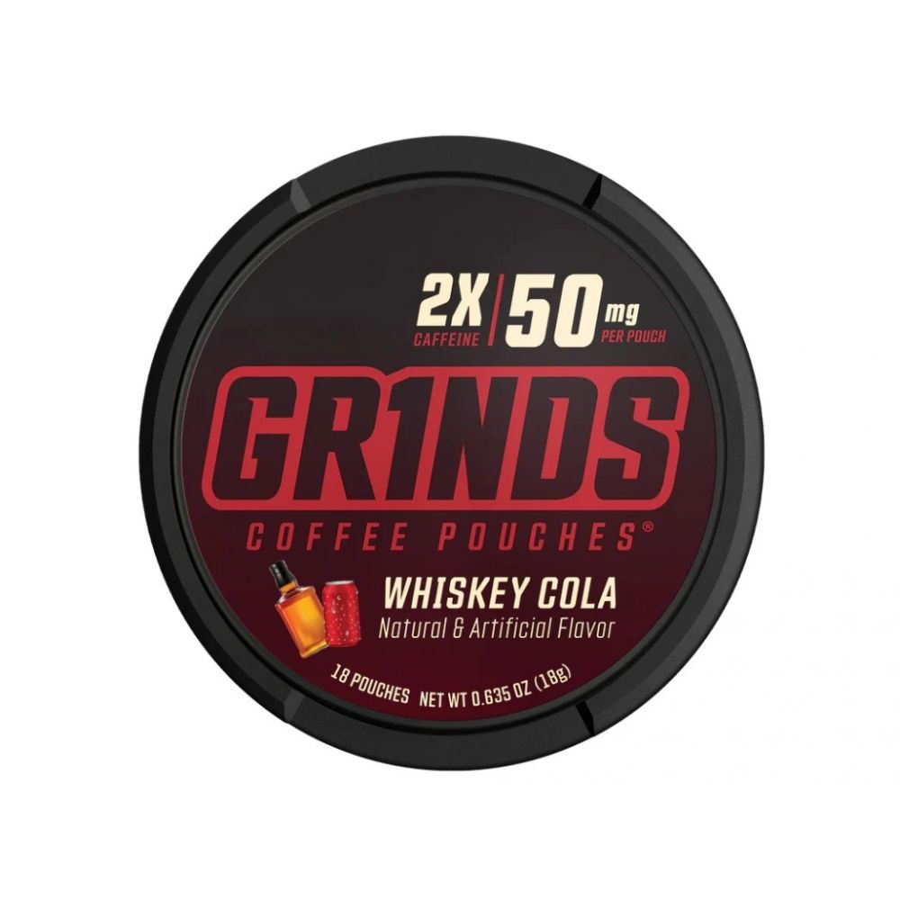 Kávové sáčky WHISKEY COLA 50mg - GRINDS