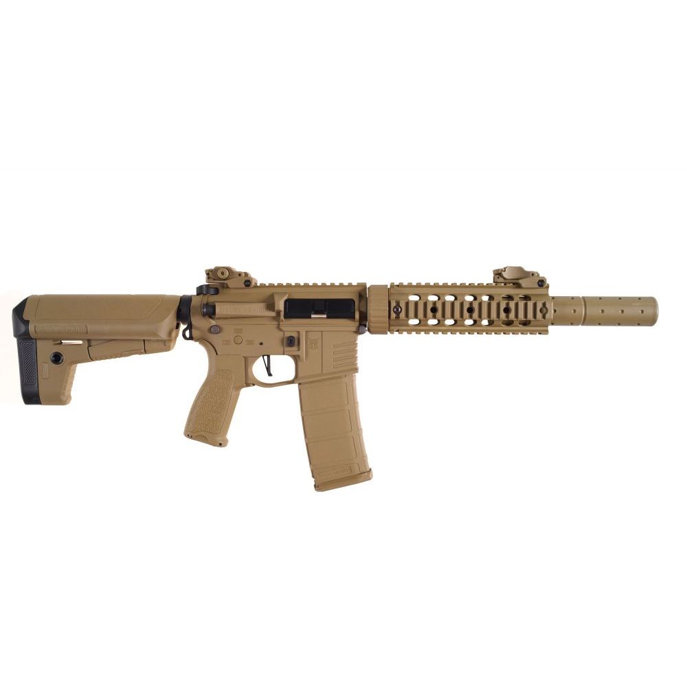 M4 AR15 SilentOps 7" Charlie (DA-C05) Custom 1,6J s 0.28g - KÉRES Custom