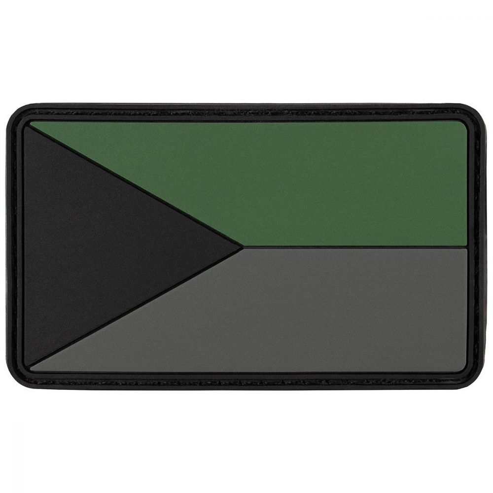 Nášivka vlajka CZ - zelená - MFH