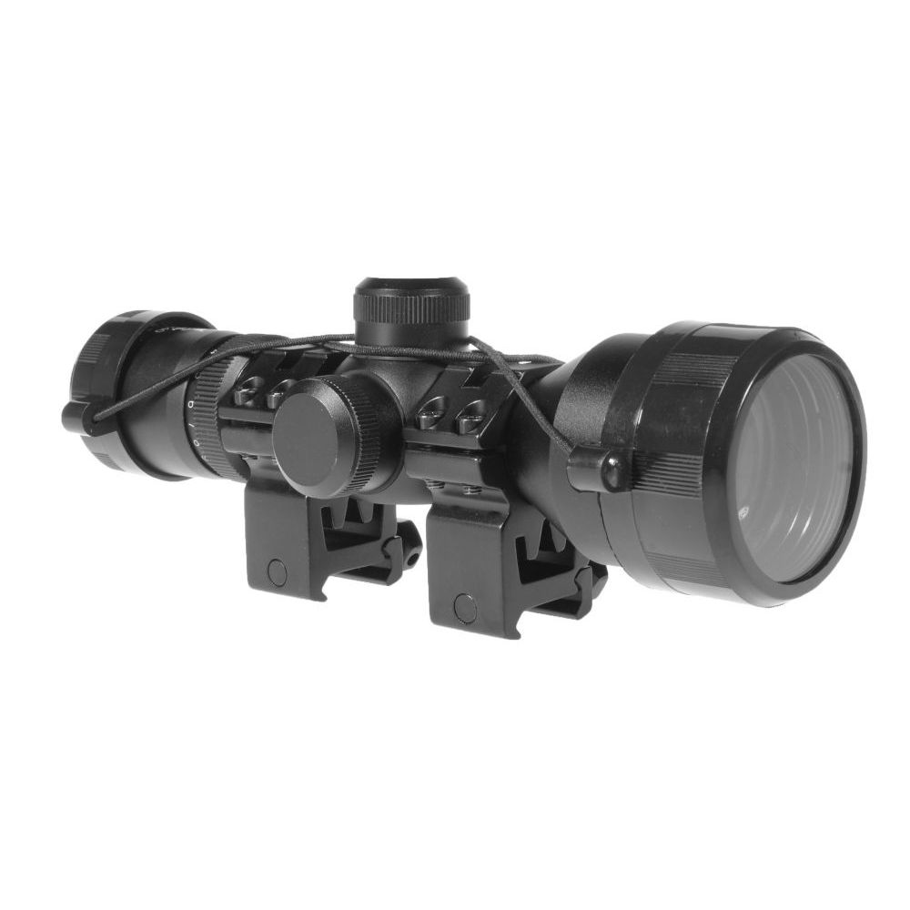 Puškohled 3-9x40 s podsvíceným křížem - Delta Armory