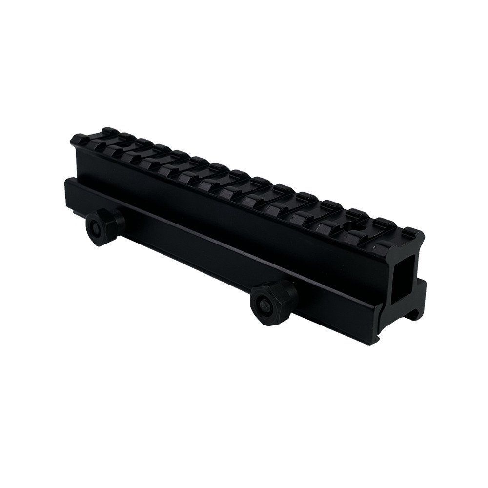 Zvýšena montážní lišta pro RIS lišty - černá - Delta Armory